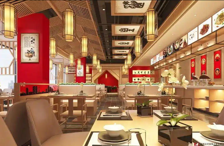 杭州河南烩面店装修