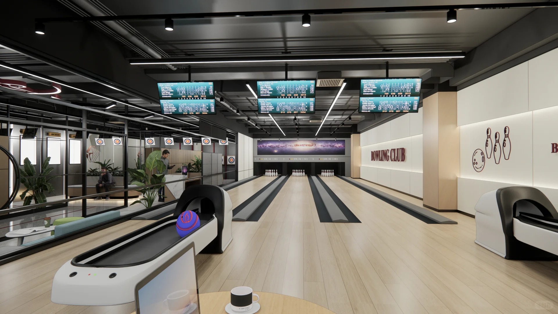 杭州保龄球馆装修