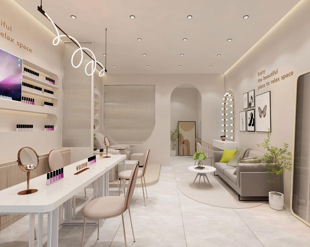 杭州美甲美睫店装修指南：美甲美...