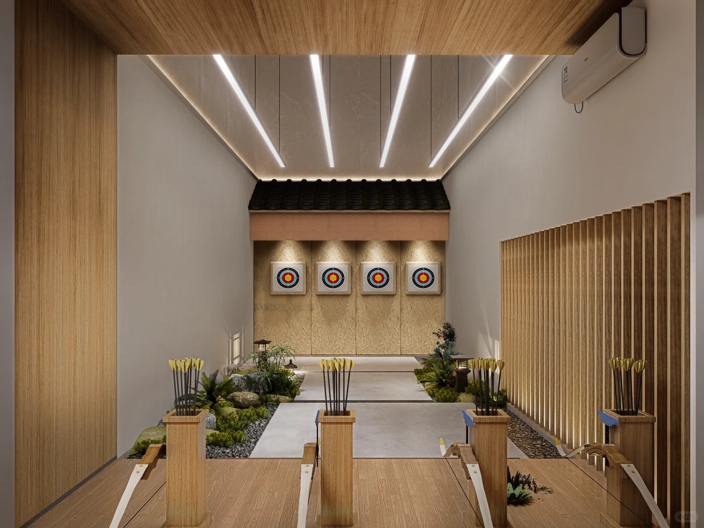 杭州射箭馆装修