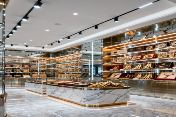 杭州滋补品参茸店装修指南：参茸店装修多少钱一平米，附详细装修报价明细