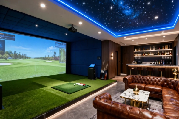 杭州室内高尔夫球馆装修指南：室内高尔夫球馆装修多少钱一平米，附详细装修报价明细